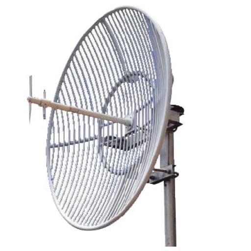 [EPCOM_CRO-GP0809-23] Epcom Antena Parabólica de Rejilla | 824-960 MHz | 23 dBi de Ganancia | Cubre muy bien la Banda 5 (850 MHz) Celular. Antena Donadora que se utiliza para los amplificadores de señal celular para cubrir comunidades alejadas.