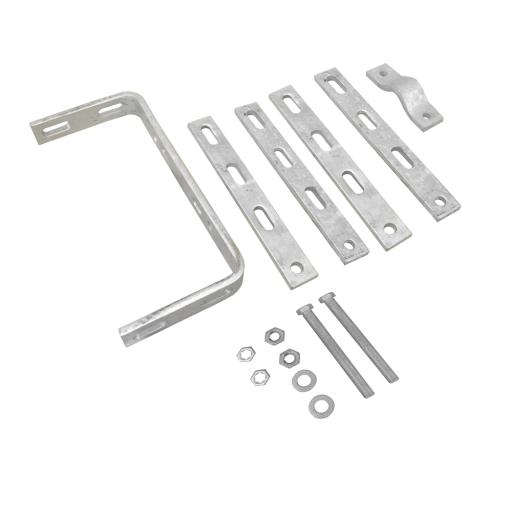 [ROHN_KY-615] Rohn Herraje para Sujeción de Escalerilla a Pierna de Torre SSV (5/16"-3").