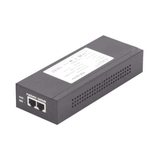 [HIKVISIONDIGITALTECHNOLOGY_LAS60-57CN-RJ45] Hikvision Digital Technology Inyector Super Hi-PoE / 56 Vcc / 60 Watts / Para Domos HIKVISION PTZ / IP (-AE / DE) / Soporta 802.3 af / at / Para Aplicaciones de CCTV