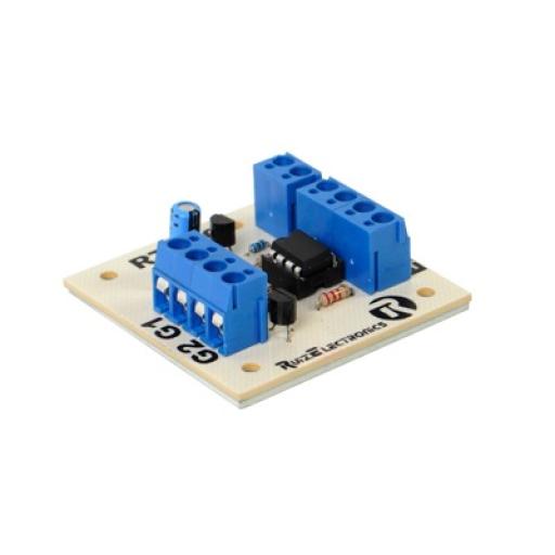 [RUIZELECTRONICS_RT100] Ruiz Electronics Tarjeta Temporizada a 100mS /2 ENT,2 SAL. para Torniquetes