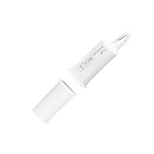 [SFIRE_SF-1012] SFire Contacto magnético pequeño para puertas y ventanas de aluminio o madera / Empotrable / color blanco /GAP: 20 mm