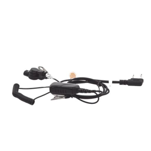[PRYME_SPM-1301] PRYME MICRÓFONO DE SOLAPA CON AUDÍFONO DISCRETO P/ KENWOOD Serie G/ 3230/ 2102G/ 2202L/ 2212L/ 2170/ 2360/ 2302/ 2312/ 2000/ 2402/ NX220/ NX240/ TKD240.