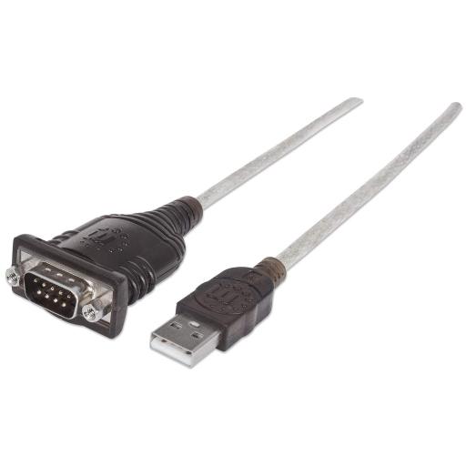 [MANHATTAN_205153] Convertidor Serial a USB Manhattan.