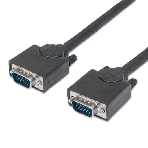 [MANHATTAN_311731] Cable para monitor SVGA Manhattan 1.8 M.