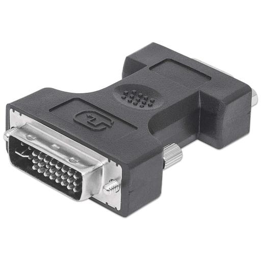 [MANHATTAN_328883] Adaptador de Vídeo Digital Manhattan Negro.