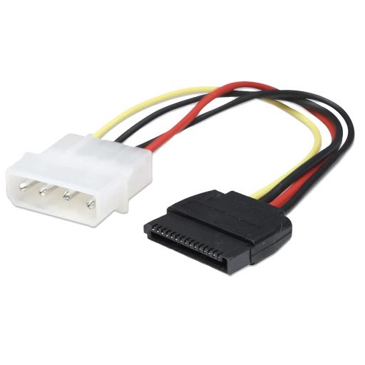 [MANHATTAN_342766] Cable de Energía SATA Manhattan Multicolor 16 CM.