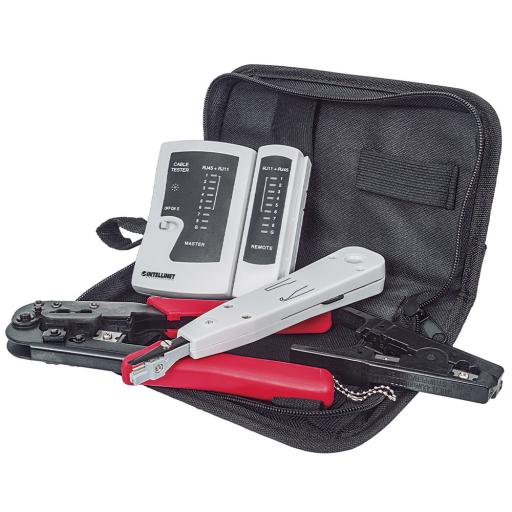 [INTELLINET_780070] Intellinet 780070 kit de herramientas para preparación de cables Negro
