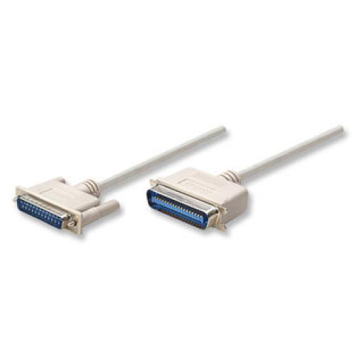 [MANHATTAN_303033] Cable para impresora Manhattan Blanco 1.8 M.