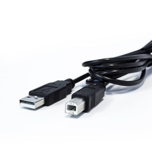 [VORAGO_CAB-104] Vorago CAB-104 cable USB 1,5 m USB 2.0 USB A USB B Negro