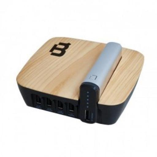 [BLACKPCS_EPBS6-4000/5V] Blackpcs POWER STATION BLACKPCS 4000 MAH/5V PLATA (EPBS6-4000/5V)