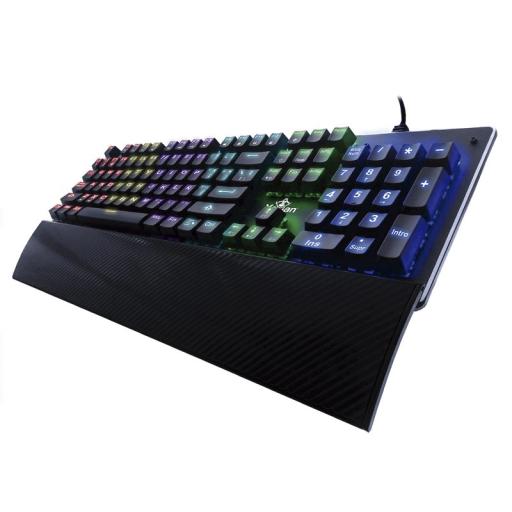 [YEYIAN_YAT1803] TECLADO GAMER YEYIAN YAT1803 FLARE SERIE 2000 MECANIC SWITCH ROJO RGB