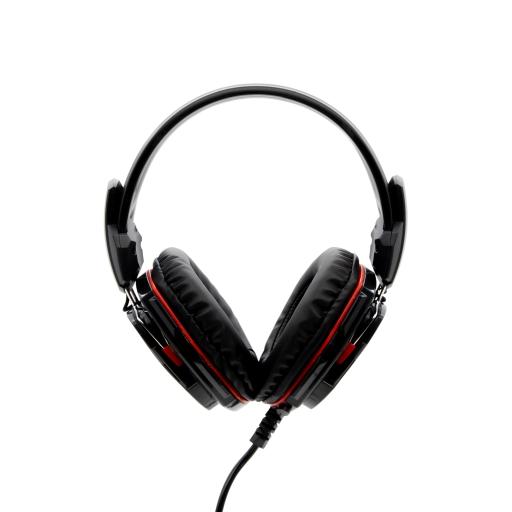 [YEYIAN_YH2000] Yeyian DIADEMA YEYIAN YH2000 TEMPEST LED, 3.5MM/PC/CONS/USB/ C/MIC NEG C/ROJO