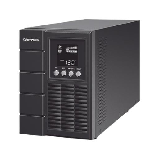 [CYBERPOWER_OLS1000] CyberPower UPS de 1000 VA/900 W, Online Doble Conversión, Entrada 120 Vca NEMA 5-15P, Onda Senoidal Pura, Tipo Torre, Con 4 Tomas NEMA 5-15R