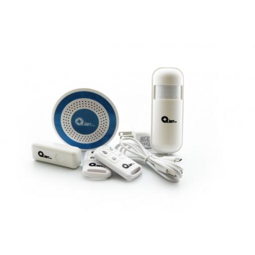 [QIAN_PE-519] Qian KIT DE SIRENA QIAN GAOYIN PE-519/SS5100 INALAM, C/SENS MOV PIR,PTA/VEN