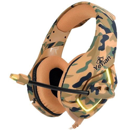 [YEYIAN_YDF-33401D] DIADEMA GAMER YEYIAN YDF-33401D MILITARY DESIERTO S3000 LED/USB/3.5MM