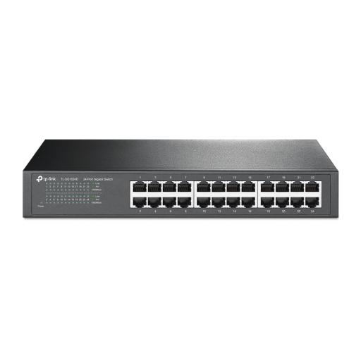 [TPLINK_TL-SG1024D] TPLINK Switch Gigabit no administrable de 24 puertos 10/100/1000 Mbps para escritorio/rack