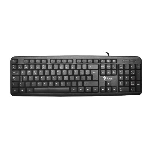 [STYLOS_STPTEC5B] Stylos TECLADO ALAMBRICO ESPAOL
