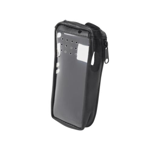 [SYSCOM_FSMIC-F3161] Syscom Funda Reforzada de piel, lazo para cinto, ventana plástica y cierre lateral / IC-F3161DS, IC-F4161DS.