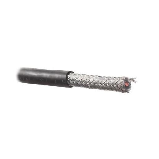 [VIAKON_R-FLASH-1113] Viakon Cable por metro, con blindaje de mylar aluminizada y malla doble blindaje + de 90% de cobre estañado, aislamiento de polietileno semi-sólido.
