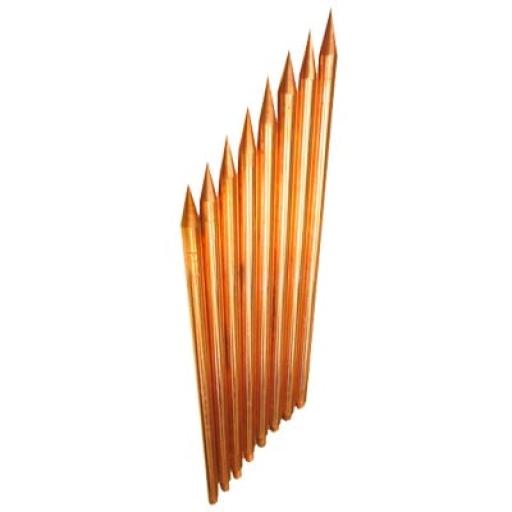 [TOTALGROUND_TG-VAR-3012] Total Ground Varilla de Acero con Recubrimiento de Cobre Diámetro 1/2" de 3m de Largo
