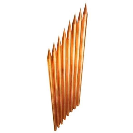 [TOTALGROUND_TG-VAR-3058] Total Ground Varilla de Acero con Recubrimiento de Cobre Diámetro 5/8" de 3 m de Largo