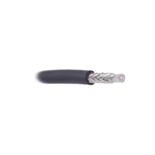 [VIAKON_RFLASH1113*10MTS] Viakon Retazo de 10 mts de cable con blindaje de mylar aluminizada y malla doble blindaje + de 90% de cobre estañado, aislamiento de polietileno semi-sólido.