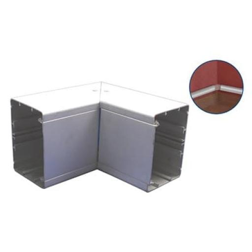 [THORSMAN_INKA-140-EI] Thorsman Esquinero interior de Aluminio para canaleta INKA140 (8520-80001)