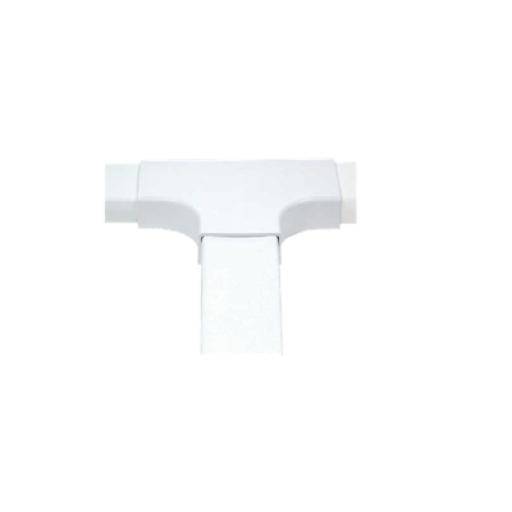 [THORSMAN_PT-48-T] Thorsman Sección en "T" color blanco de PVC auto extinguible,  para canaleta PT48 (6140-01002)