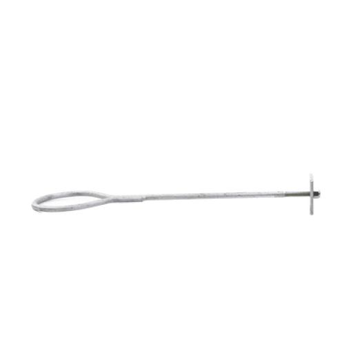 [SYSCOMTOWERS_SAP-01G] SYSCOM TOWERS Ancla de Losa o Pared de 63-65 cm. de 13 cm diámetro de argolla Galvanizado por Inmersión.