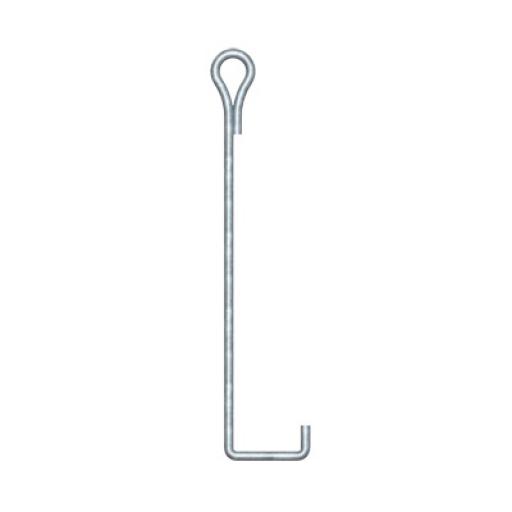[SYSCOMTOWERS_SAP-02-JG] SYSCOM TOWERS Ancla para Retenida para Suelo con Ojo Galvanizado por Inmersión en Caliente.