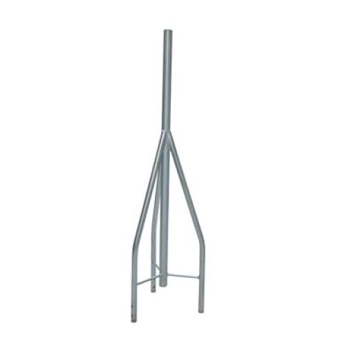 [SYSCOMTOWERS_SCZ-35] SYSCOM TOWERS Tramo de remate / copete, tubo industrial 1 1/4" con tubo central 1 7/8", galvanizado por electrólisis