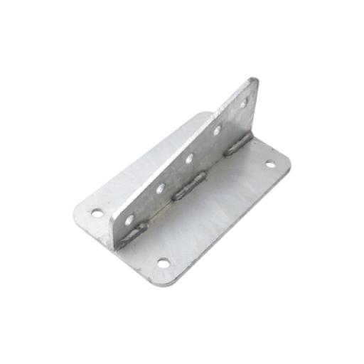 [SYSCOMTOWERS_SLM-ANG] SYSCOM TOWERS Ancla Aleta de 5 Orificios con 4 Puntos de Fijación. Uso en Fijación de mástiles. Galvanizado por Inmersión en Caliente.