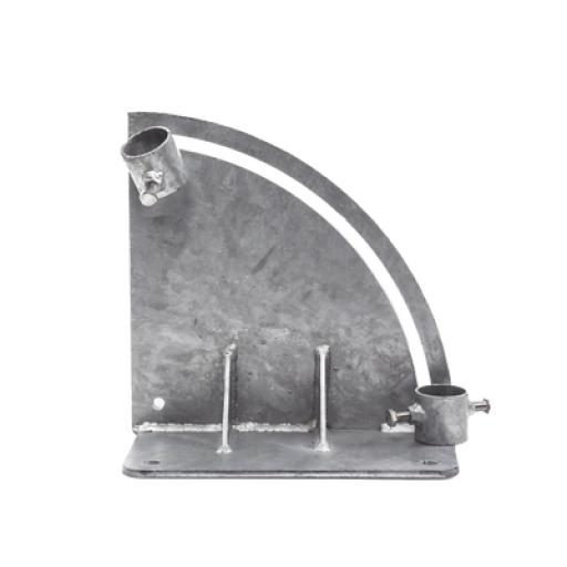 [SYSCOMTOWERS_SLM-BA-3G] SYSCOM TOWERS Base para Mástil con Ajuste de Ángulo. Diámetros de Mastil: 1" a 1-3/4" 