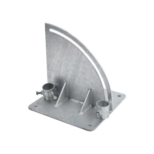 [SYSCOMTOWERS_SLM-BA-3G] SYSCOM TOWERS Base para Mástil con Ajuste de Ángulo. Diámetros de Mastil: 1" a 1-3/4" 