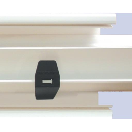 [THORSMAN_TEK-100-CLIP] Thorsman Clip sujetador negro para canaleta TEK100 (5590-34600)