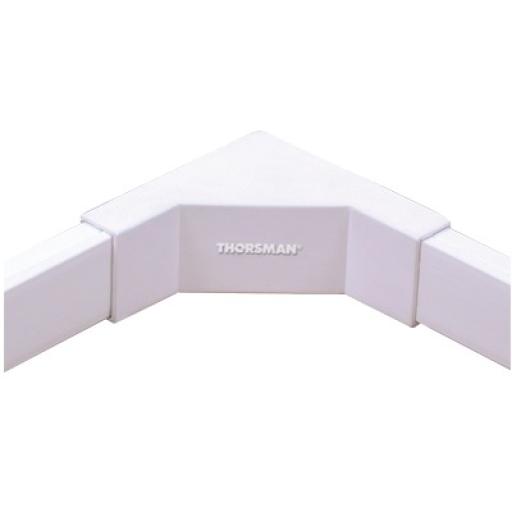 [THORSMAN_TMK-1020-EI] Thorsman Esquinero interior blanco de PVC auto extinguible, para canaletas TMK1020, TMK1020SD, TMK1020CD (5120-02001)