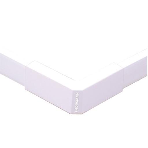 [THORSMAN_TMK-1720-EE] Thorsman Esquinero exterior blanco para canaleta TMK1720 (5210-02001) 