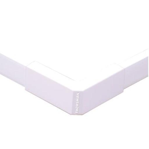 [THORSMAN_TMK-1720-EE] Thorsman Esquinero exterior blanco para canaleta TMK1720 (5210-02001) 