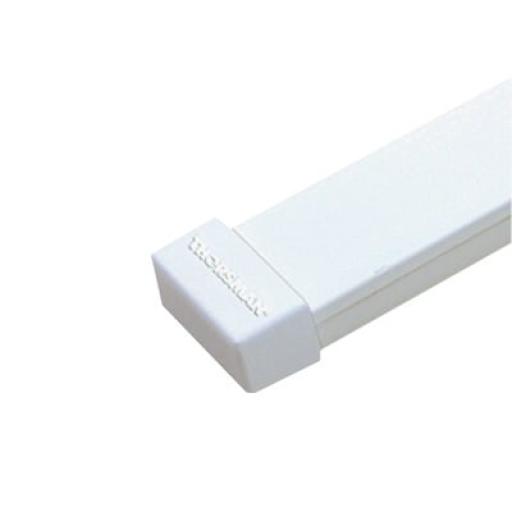 [THORSMAN_TMK-1720-F] Thorsman Tapa final color blanco de PVC auto extinguible, para canaleta TMK1720 (5290-02001)
