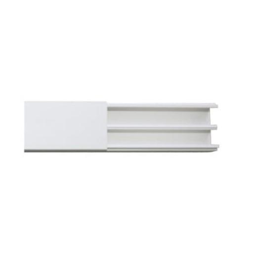 [THORSMAN_TMK-1735] Thorsman Canaleta en color blanco de PVC auto extinguible, 35 x 17, tramo de 2.5m (5301-01250)