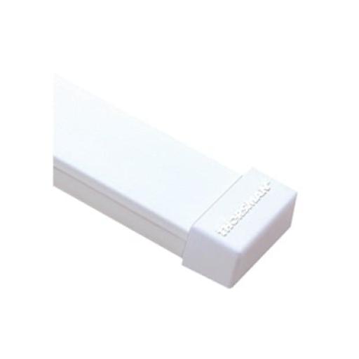 [THORSMAN_TMK-1735-F] Thorsman Tapa final color blanco de PVC auto extinguible,  para canaleta TMK1735, TMK1735SD (5390-02001)