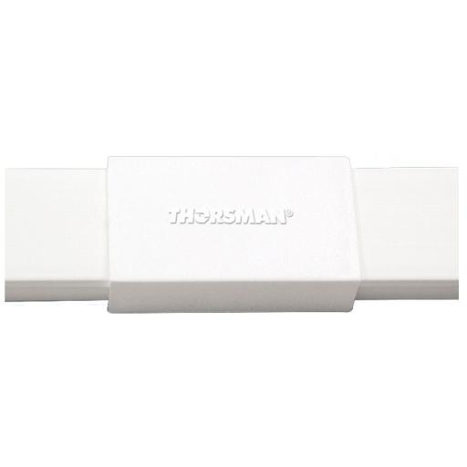 [THORSMAN_TMK-1735-U] Thorsman Pieza de unión de PVC auto extinguible,  para canaletas TMK1735, TMK1735SD (5380-02001)