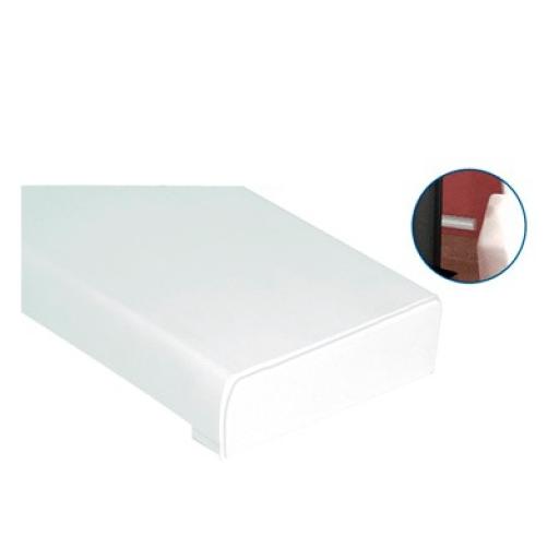 [THORSMAN_TMK-2560-F] Thorsman Tapa final de color blanco de PVC auto extinguible,  para canaleta TMK2560 (5490-02001)