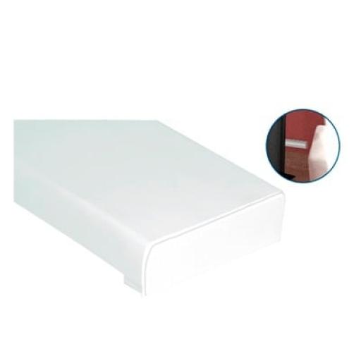 [THORSMAN_TMK-2560-F] Thorsman Tapa final de color blanco de PVC auto extinguible,  para canaleta TMK2560 (5490-02001)