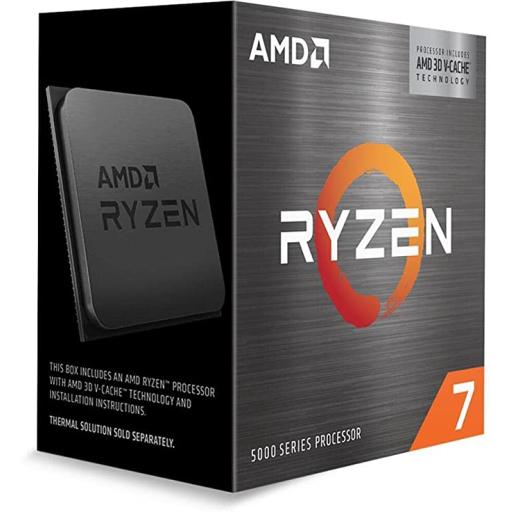 [AMD_100-100000651WOF] Procesador AMD Ryzen 7 5800X3D S-AM4 3.40GHz 8-Core 96MB L3 Cache