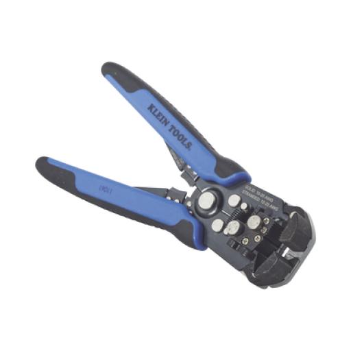[KLEINTOOLS_110-61] Klein Tools Pelacables para Cable Sólido 10-20 AWG y Cable Trenzado 12-22 AWG, con Cortador de Ajuste Automático.