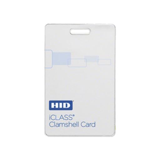 [HIDIDENTITY_ICLASS208026] HID Identity Tarjeta iClass Clamshell (Gruesa) / 2 k memoria / Programada  a 26 bits Aleatoriamente/ Garantía de por Vida