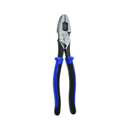 [KLEINTOOLS_KT215-9] Klein Tools Pinzas de Electricista Alta Palanca, Jala guía y Ponchadora de Terminales de 9 Pulgadas.