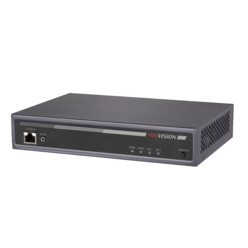 [HIKVISIONDIGITALTECHNOLOGY_DS-C12L-0204H] Hikvision Digital Technology Controlador de Videowall 4K Administrable / 2 Entradas HDMI / 4 Salidas HDMI / Soporta Conexión en Cascada