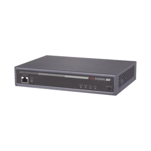 [HIKVISIONDIGITALTECHNOLOGY_DS-C12L-0204H] Hikvision Digital Technology Controlador de Videowall 4K Administrable / 2 Entradas HDMI / 4 Salidas HDMI / Soporta Conexión en Cascada